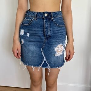 Forever 21 denim skirt - Size S (fits XS, S)